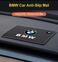 Tapis antidérapant de tableau de bord BMW - Support de téléphone pour console