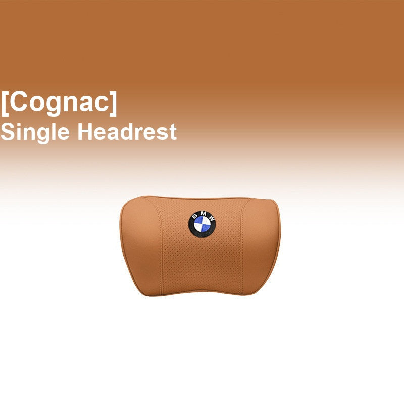 BMW Cognac - Single Headrest - Memory Foam Cushion