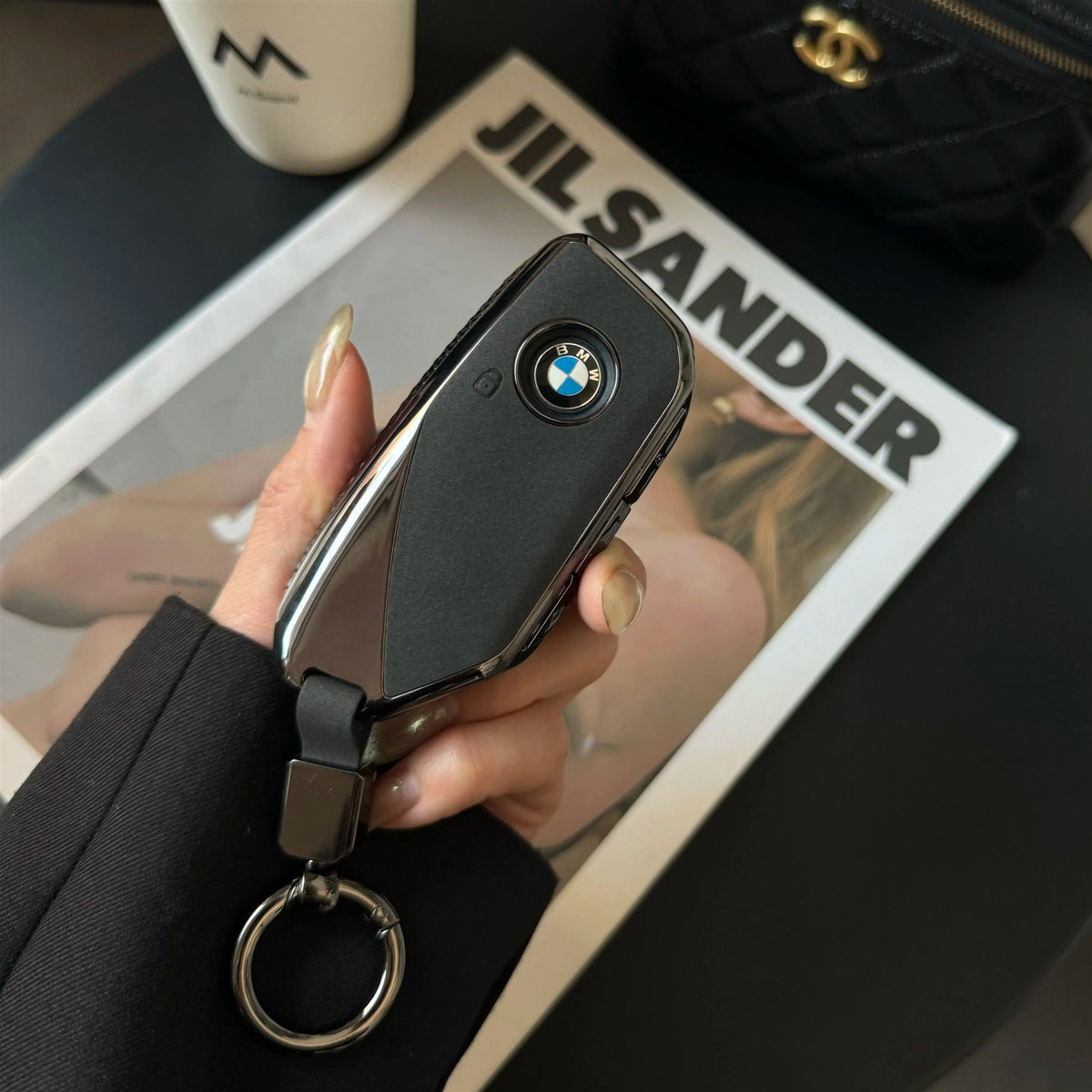 Compatible with BMW key covers, new 5 Series 7 X1 X5 X3 shell X4 X6 35 530 Blade 3 Series 325li buckle