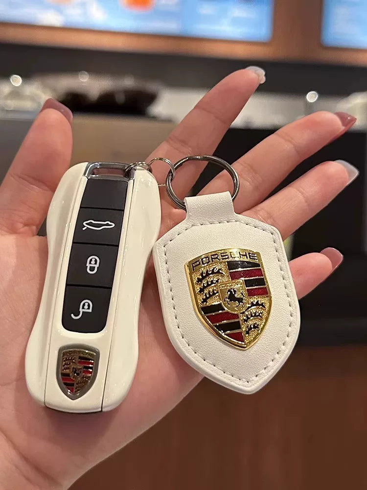 Porsche Signature Gloss Key Shell – 13-Colour Crest Collection and Houndstooth Edition