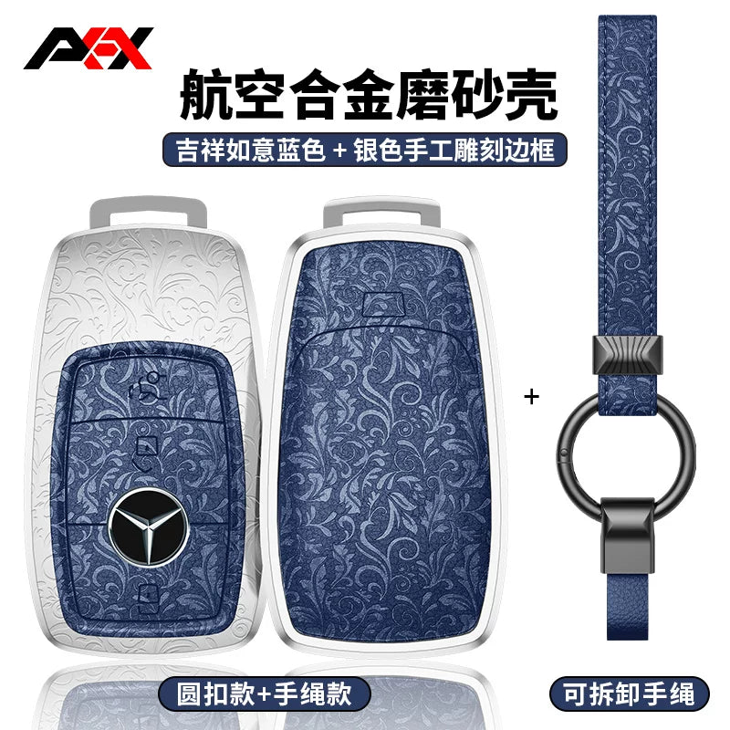 AKAX compatible with Mercedes-Benz e300L key covers, 2026 new C-Class shells, C260 car bags, S-Class S400 bags, GLC300 cases