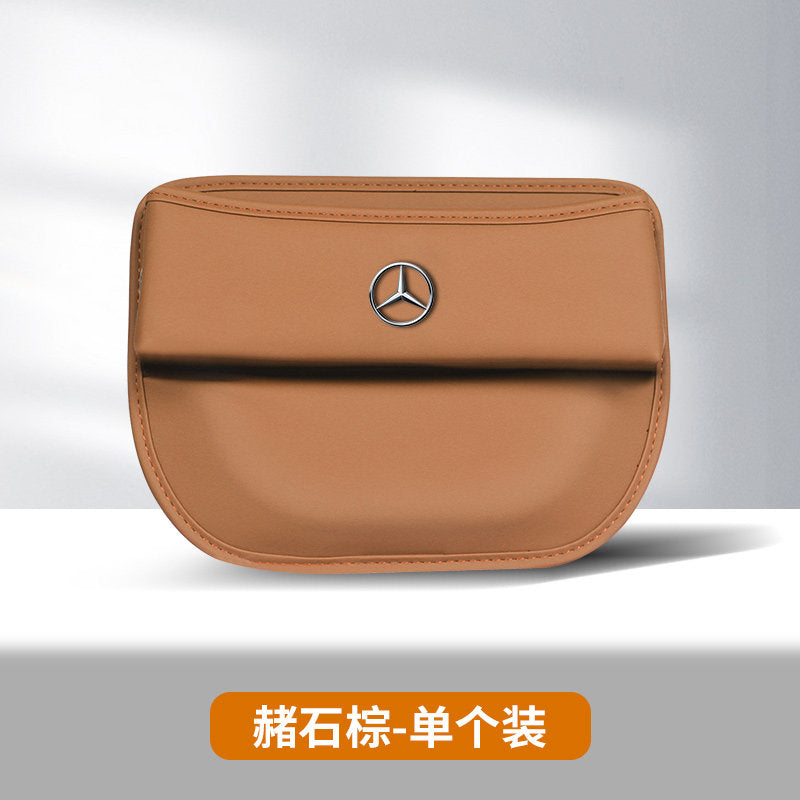 Compatible with Mercedes-Benz seat storage boxes, C-Class E-Class e300L C260l c200 GLC GLE car gap storage boxes