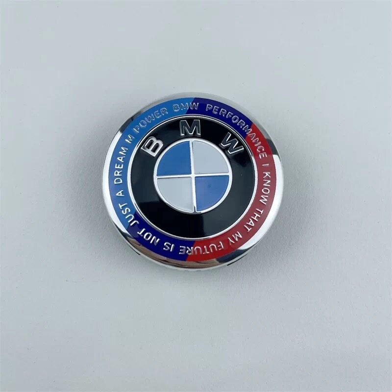 BMW wheel center cap, M Power commemorative edition with ring text