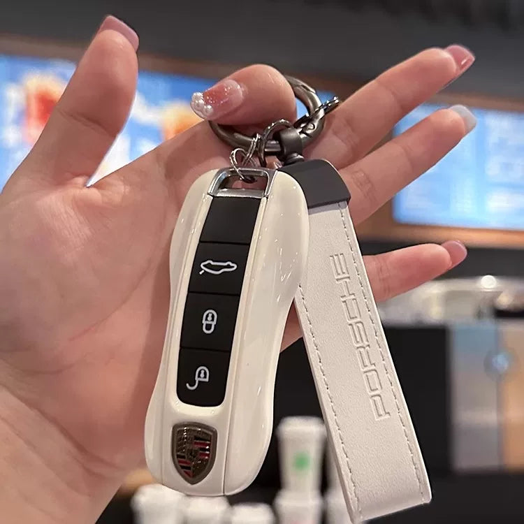 Porsche Signature Gloss Key Shell – 13-Colour Crest Collection and Houndstooth Edition