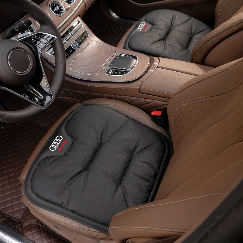 Audi Elite Cloud-Top Seat Cushions – Perforated Breathable All-Season Comfort