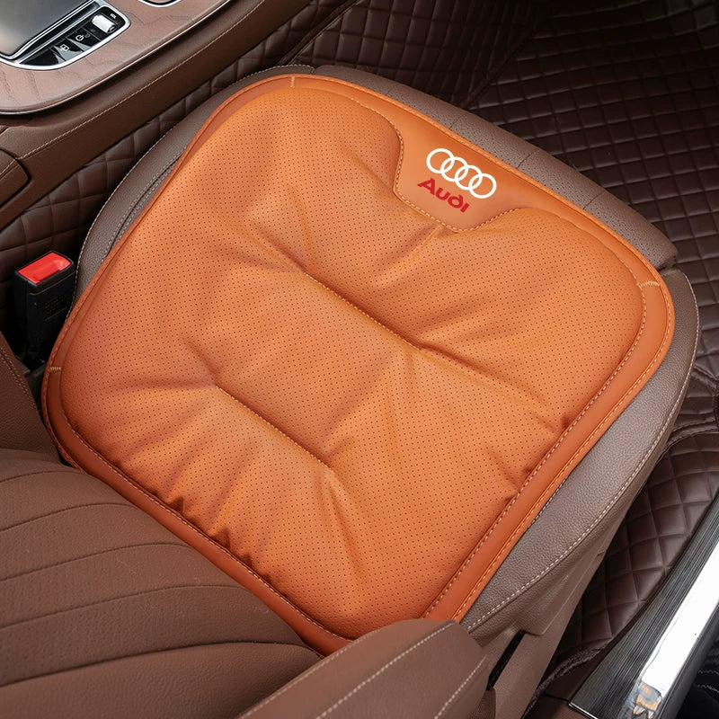 Audi Elite Cloud-Top Seat Cushions – Perforated Breathable All-Season Comfort