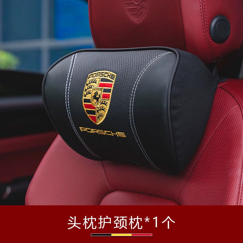 Suitable for Porsche Cayenne Macan 911 Panamera car glasses case, eyeglass clip, and interior modification accessories