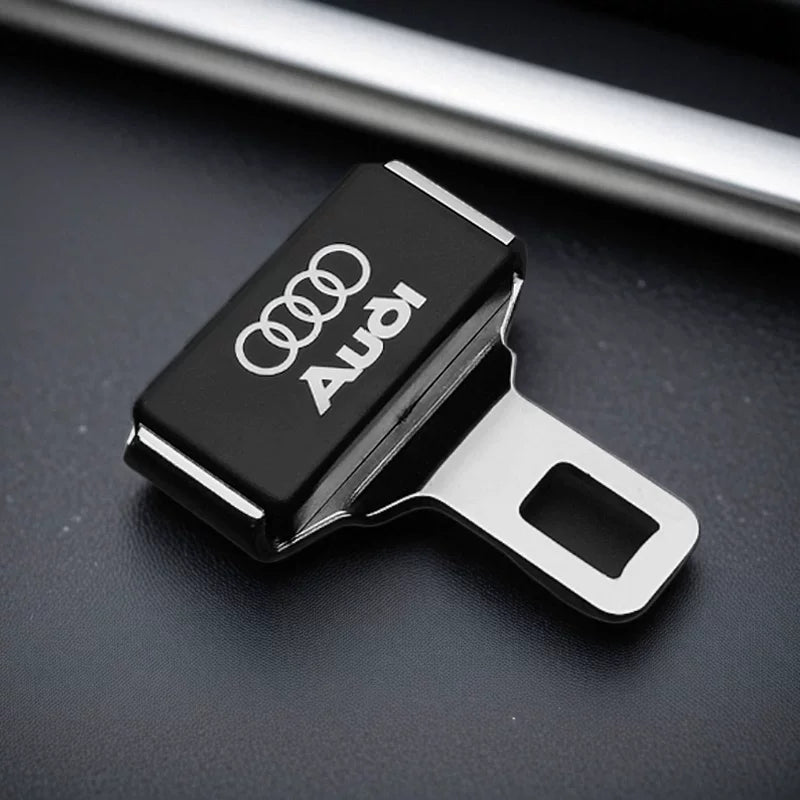 Audi seat belt buckle clip in piano black