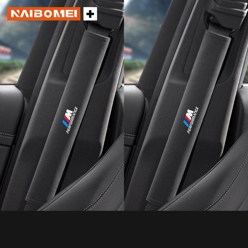 Накладка на ремень безопасности BMW M – замшевая накладка на ремень