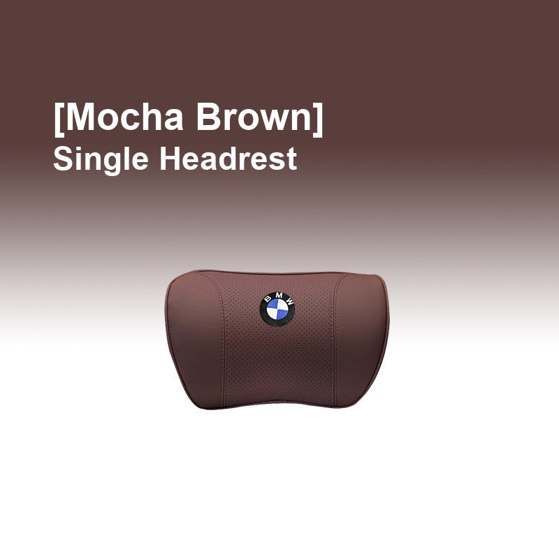 BMW Mocha Brown - Single Headrest - Memory Foam Cushion