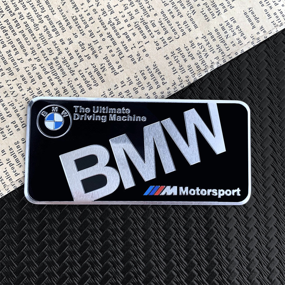 BMW & Mercedes-Benz Metal Emblem Badge Stickers