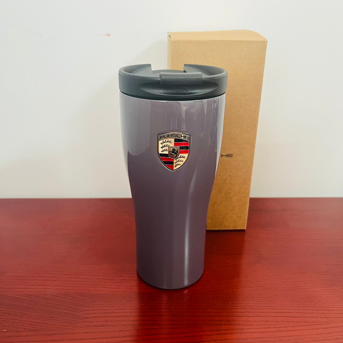 Porsche Insulated Travel Mug – Stainless Steel Hot & Cold Cup