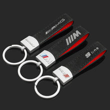 Collector's Performance Suede Keychain – Polished Crest Edition in BMW M, AMG or S line