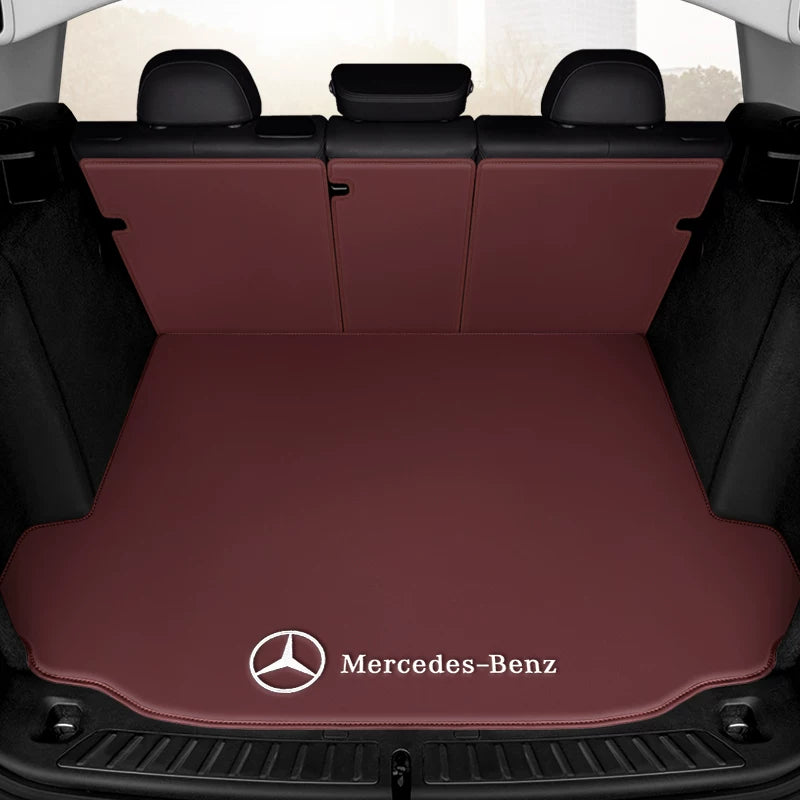 Mercedes-Benz Signature Trunk Liner – Coffee Half Surround Set