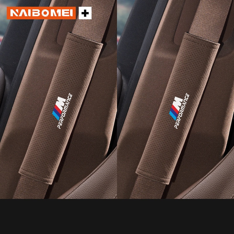 Накладка на ремень безопасности BMW M – замшевая накладка на ремень