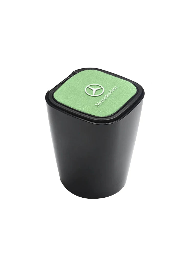 The car ashtray is suitable for BMW M STANDARD, AUDI RS, MERCEDES BENZ AMG, Volkswagen R suede multi-function ashtray