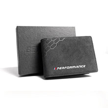 Funda para carné de conducir de cuero Alcantara BMW M