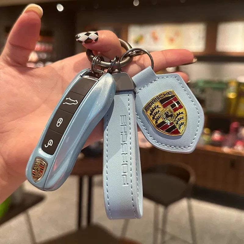 Porsche Signature Gloss Key Shell – 13-Colour Crest Collection and Houndstooth Edition