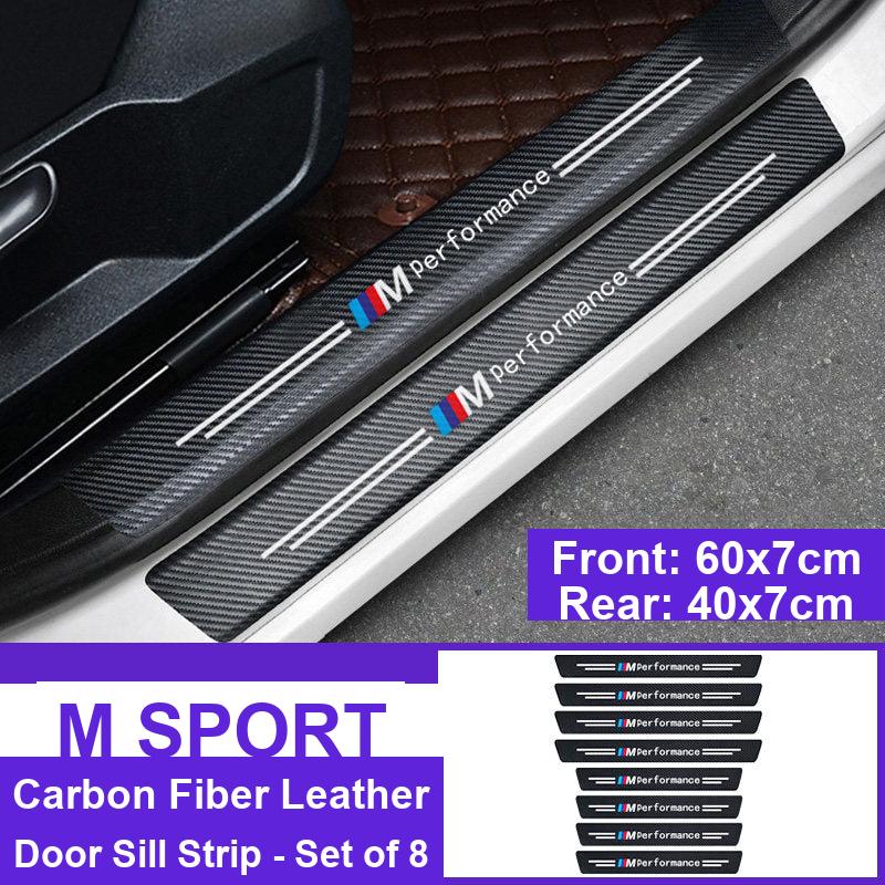 M Sport style door sill strip set of 8 pieces
