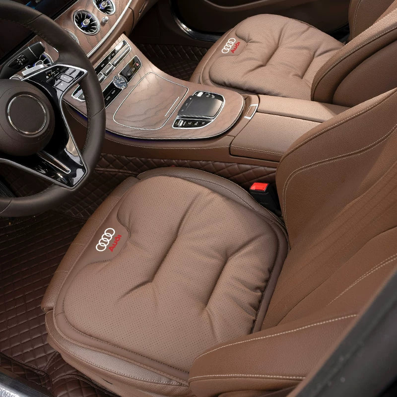 Audi Elite Cloud-Top Seat Cushions – Perforated Breathable All-Season Comfort