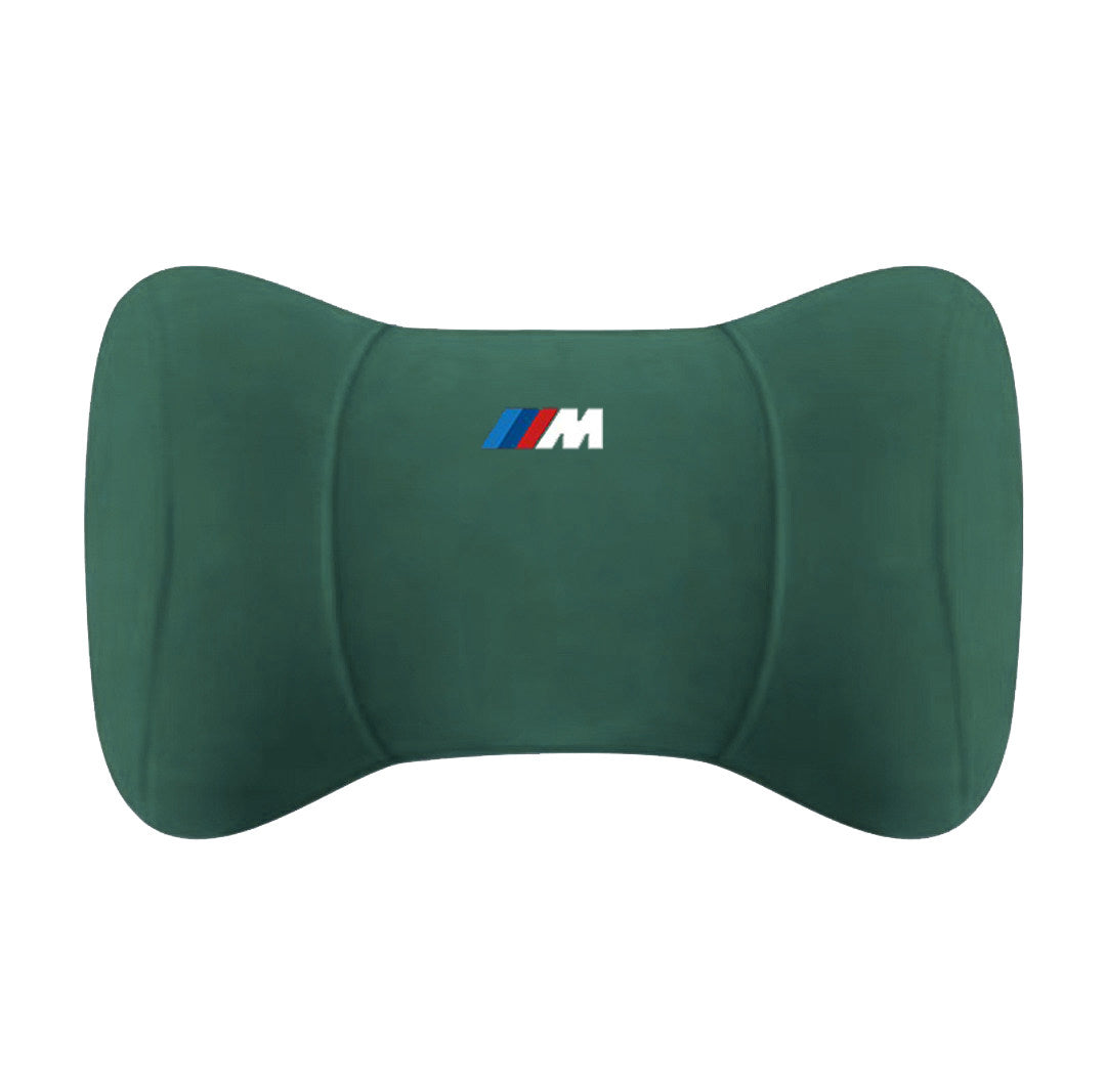 BMW M Performance memory foam headrest cushion in green