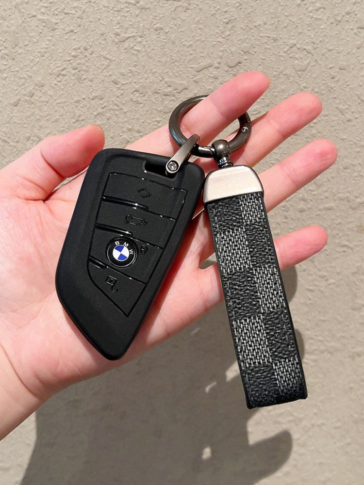 غطاء سيليكون لمفتاح BMW مع سلسلة مفاتيح