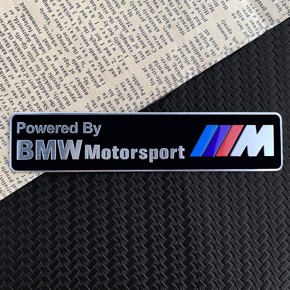 BMW & Mercedes-Benz Metal Emblem Badge Stickers