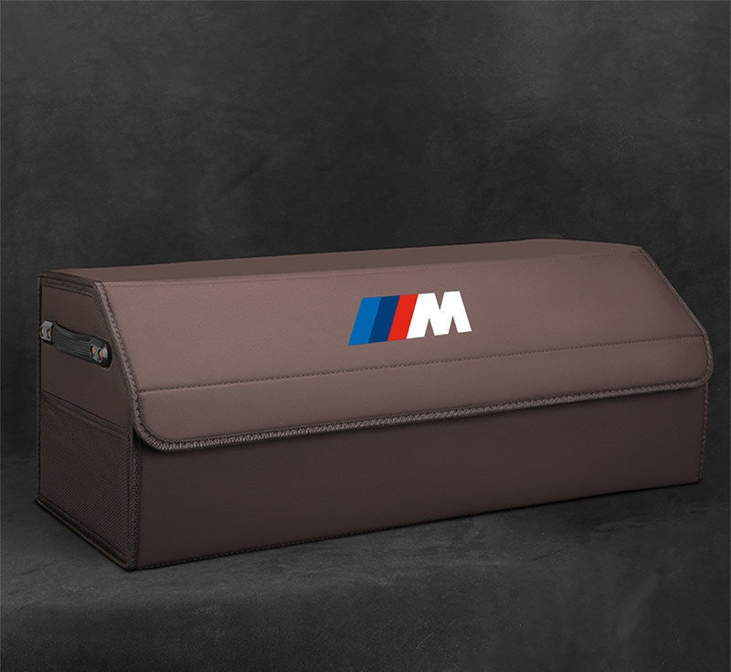 BMW trunk storage box, large size, mocha brown color, standard