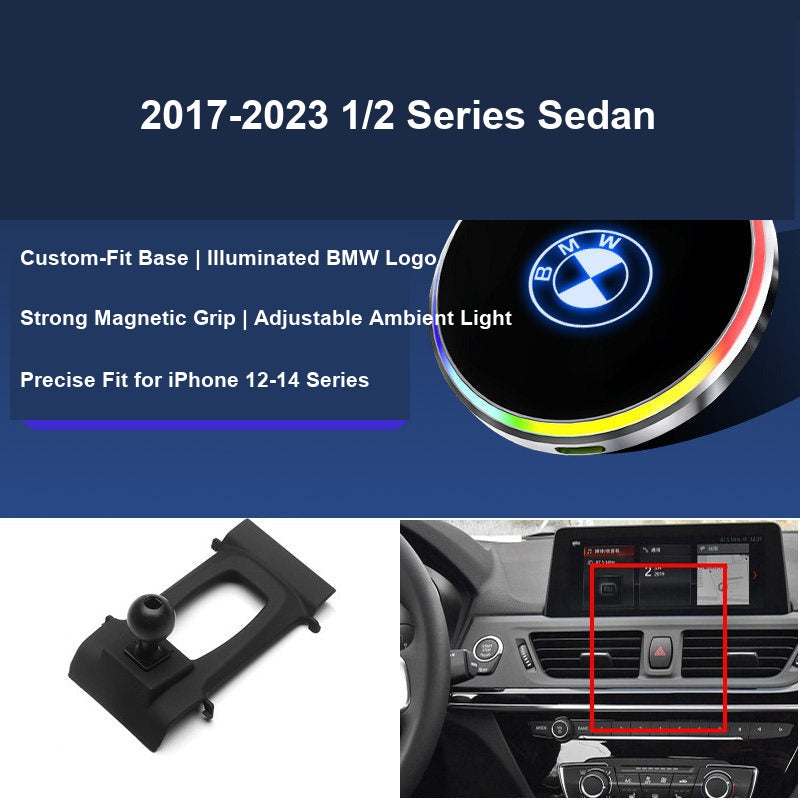 BMW magnetic phone mount 2017-2023 1 2 Series Sedan fitment