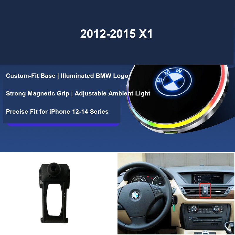 BMW magnetic phone mount 2012-2015 X1 fitment