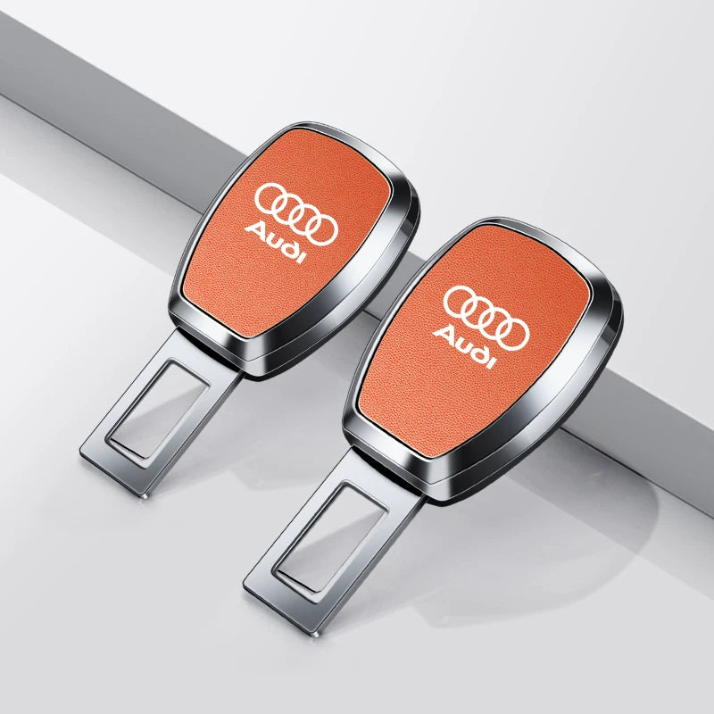 Audi Signature Seat Belt Extender – Nappa-Grain Chrome Edition