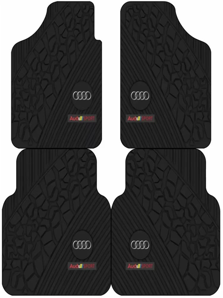 Audi Sport all-weather floor mat set – Black Stone