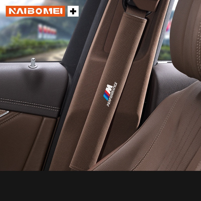Накладка на ремень безопасности BMW M – замшевая накладка на ремень
