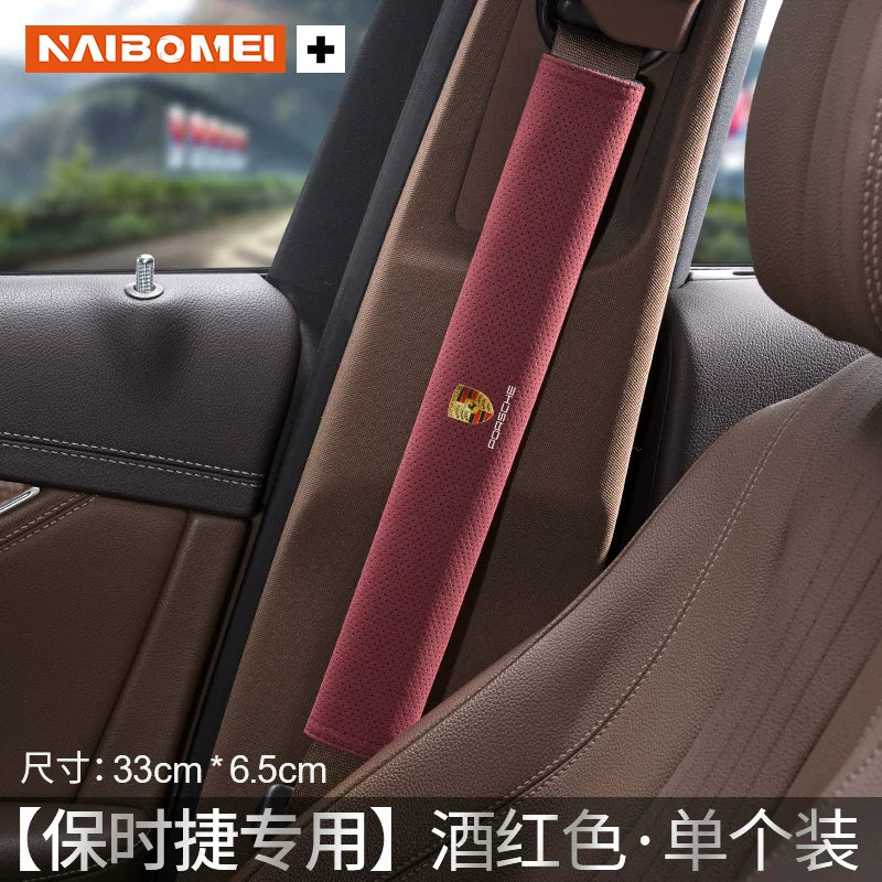 Applicable Porsche Paramela 911 Cayenne 718 Parmecalman car seat belt shoulder guard trim trim
