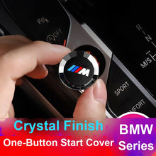 Pegatina de cristal para botón Start-Stop BMW