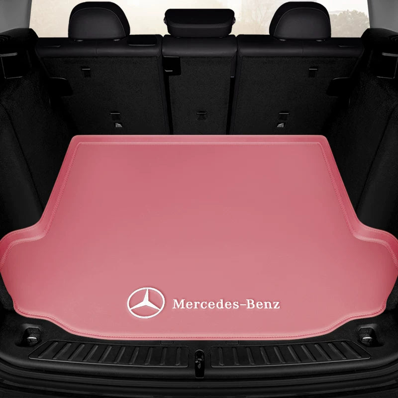 Mercedes-Benz Signature Trunk Liner – Rose Pink Raised-Edge Floor Mat