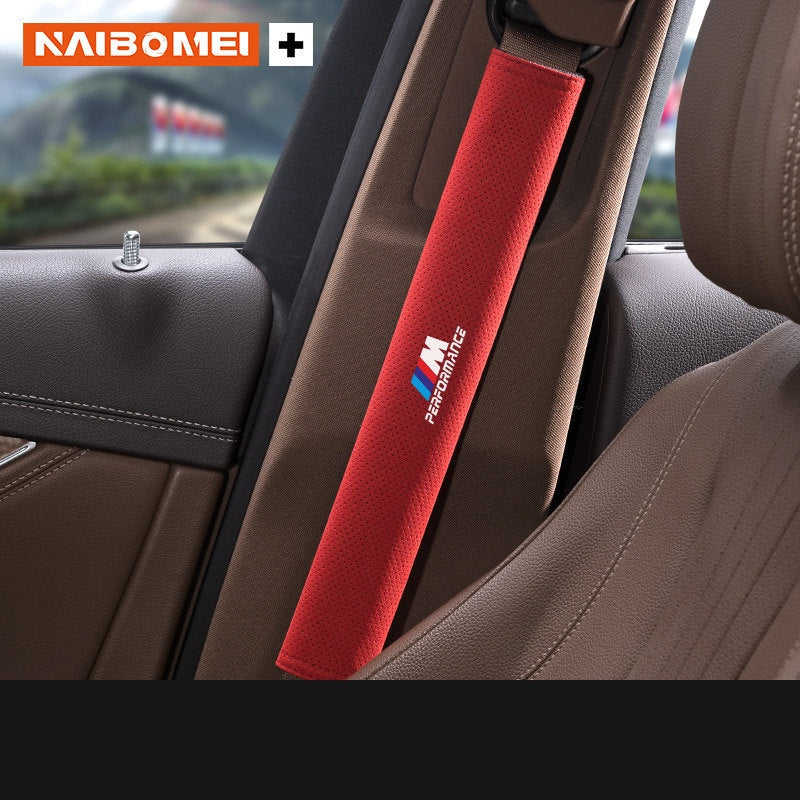 Накладка на ремень безопасности BMW M – замшевая накладка на ремень