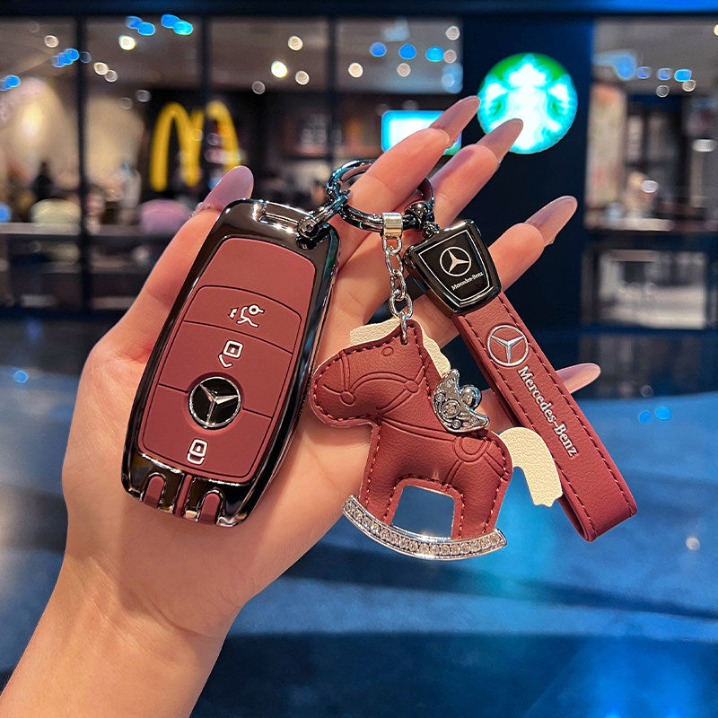 Mercedes-Benz Key Case – Metal Cover for C, E, GLC, GLE, A and GLB Class