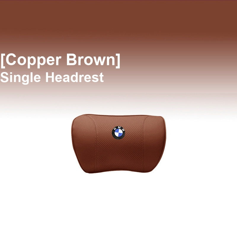 BMW Copper Brown - Single Headrest - Memory Foam Cushion