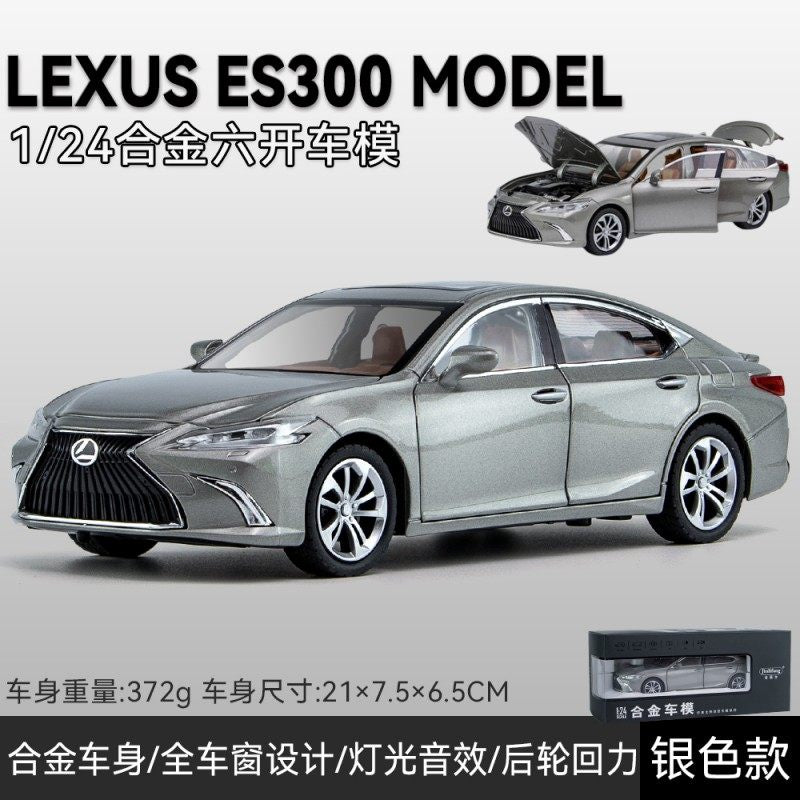 نموذج محاكاة سبيكة Lexus LS500h بمقياس 1:32، زينة سيارة Lexus، لعبة سحب بصوت وضوء