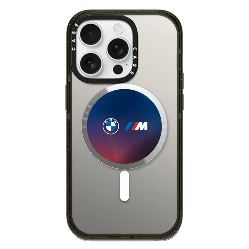 مجموعة أغطية AirPods من BMW M - غطاء مقاوم للصدمات، حامل بطاقات، وحقيبة تخزين