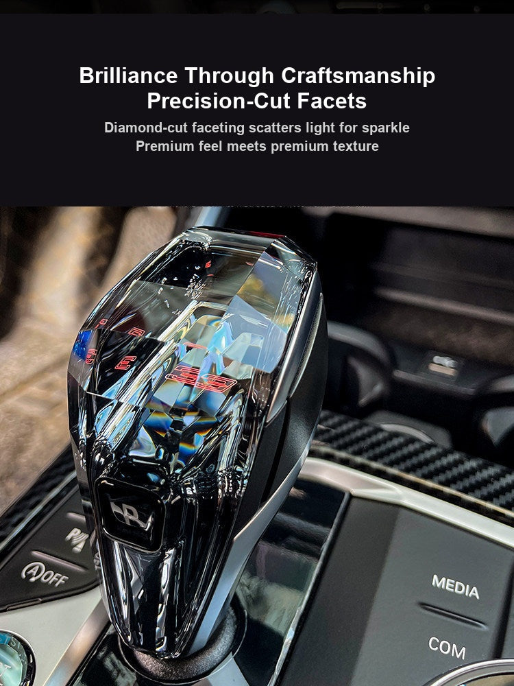 BMW Crystal Gear Knob - Diamond-Cut Precision Facets