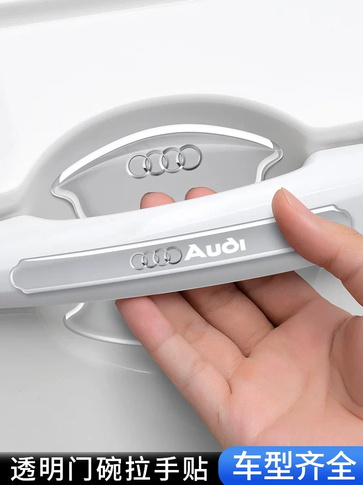 Car door handle stickers, door bowl protectors, anti-scratch scratch protectors, transparent paint protective films, decorative supplies