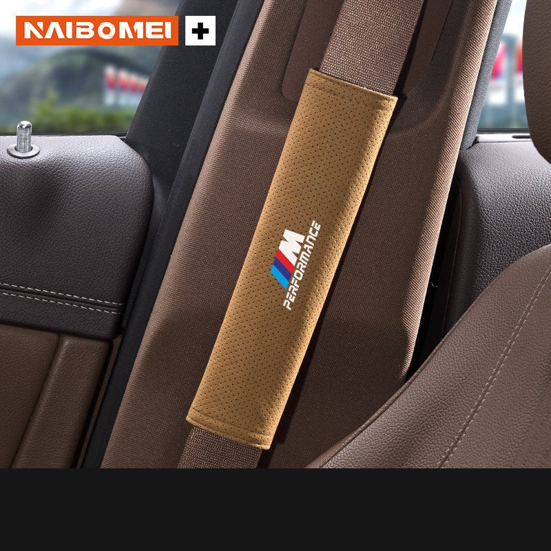 Накладка на ремень безопасности BMW M – замшевая накладка на ремень