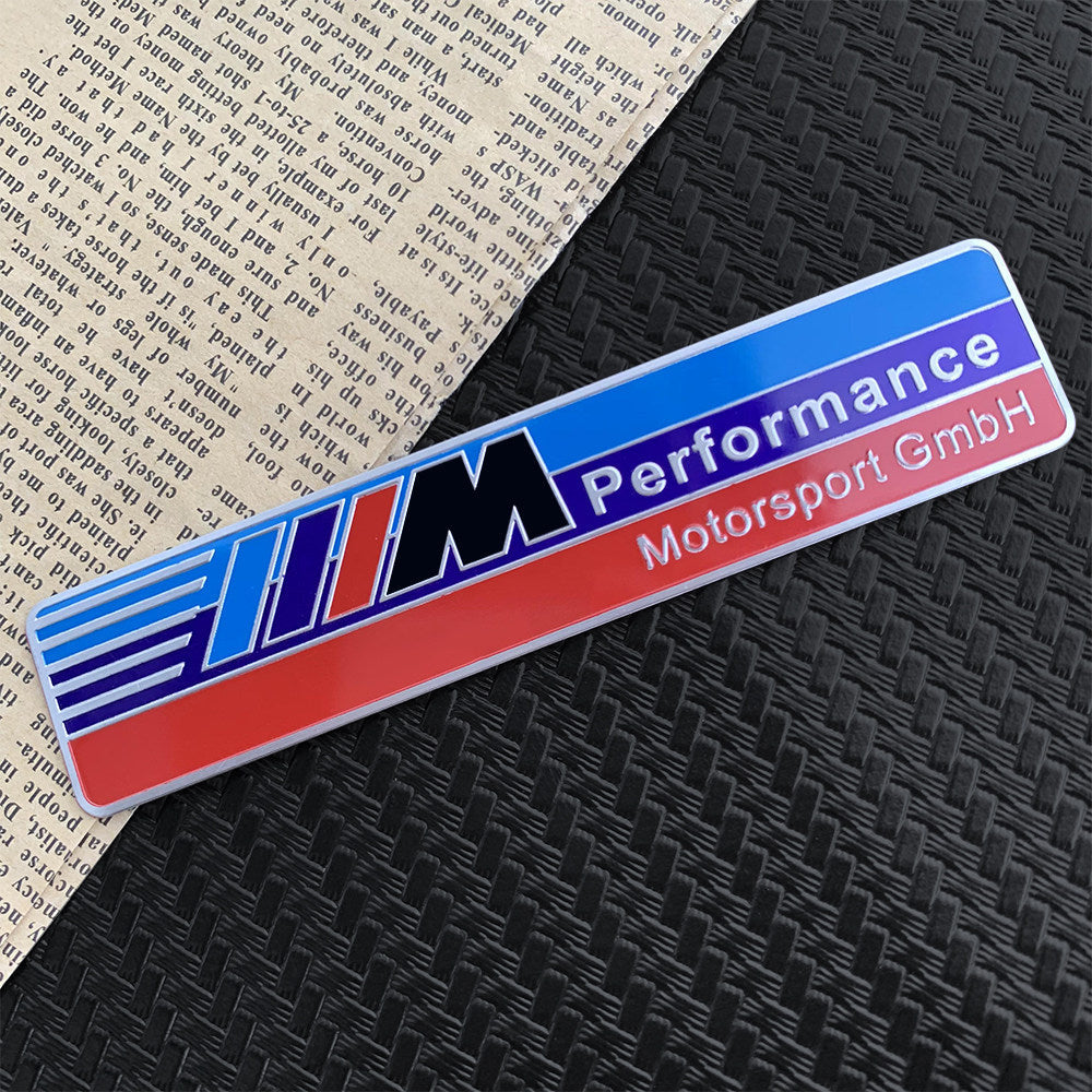 BMW Motorrad Decal & Emblem Sticker Set - Reflective, Metal & Embroidered Styles