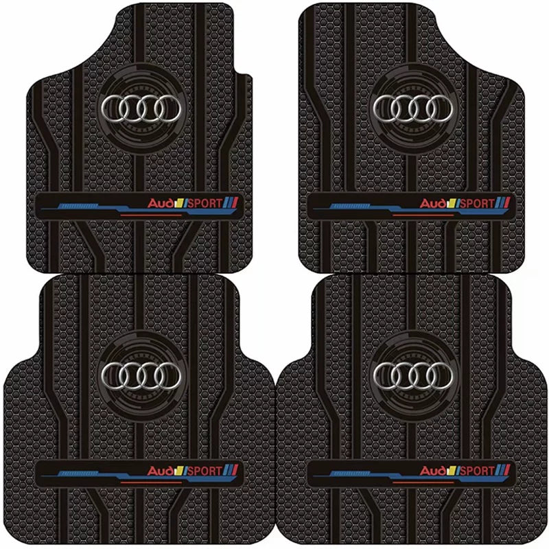 Audi Sport all-weather floor mat set – Carbon Hex Sport