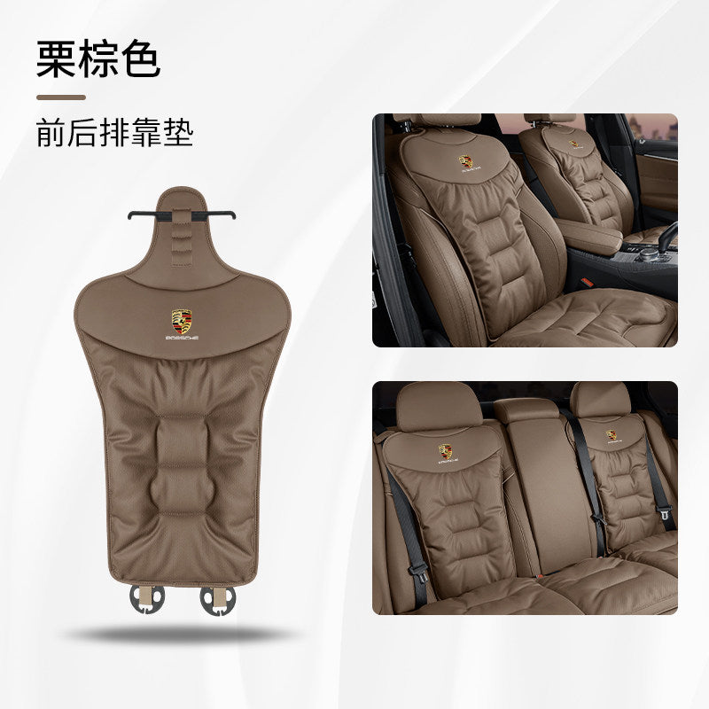 Porsche seat cushions: new Cayenne Panamera Macan 718 911 interior seat cushion covers suitable for all seasons