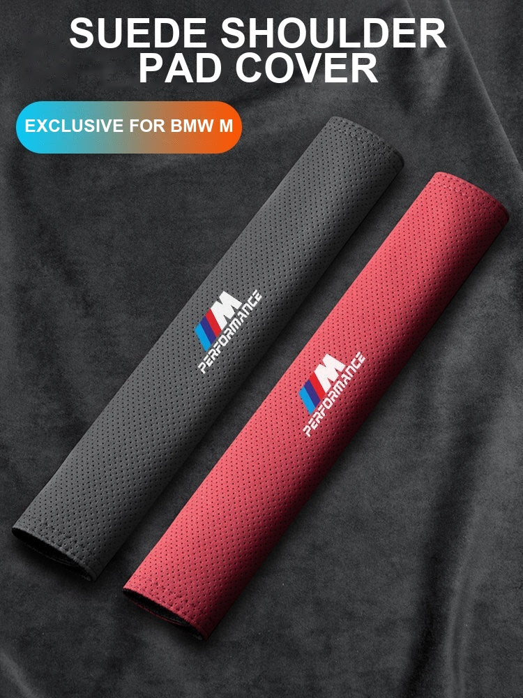 غطاء وسادة كتف حزام الأمان BMW M - واقي حزام من الشمواه