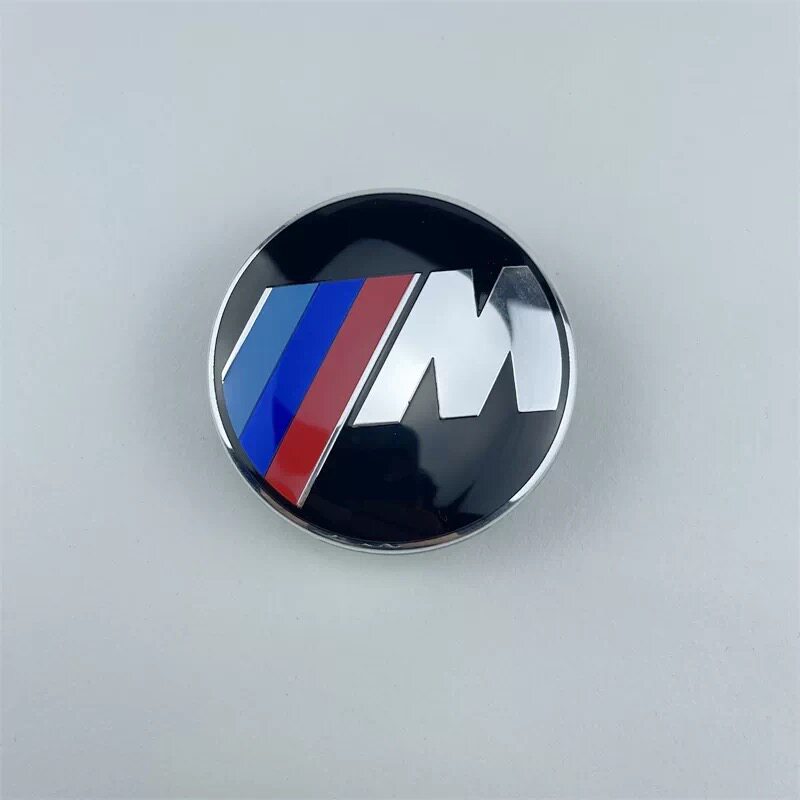 BMW M badge wheel center cap, 68mm