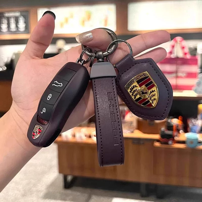 Porsche Signature Gloss Key Shell – 13-Colour Crest Collection and Houndstooth Edition